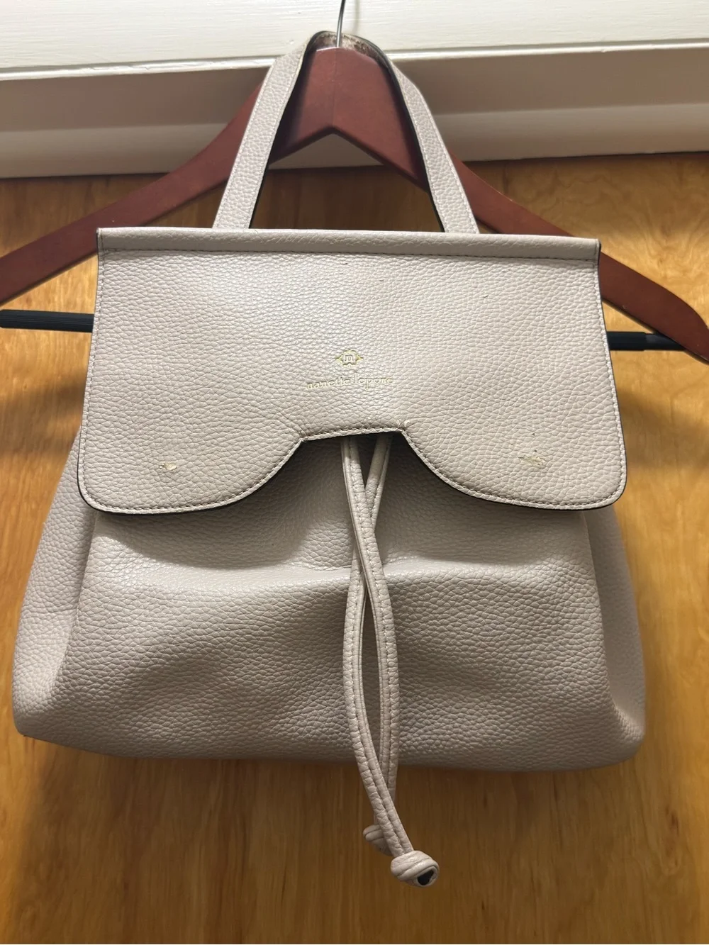 Nanette Lepore Tan Faux Leather 